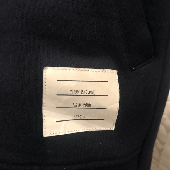 Thom Browne 4 bar zip-up hoodie - Picture 2 of 2